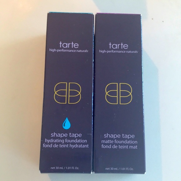 BNIB Tarte shape tape foundation duo